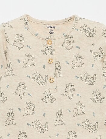 Conjunto body + peto de punto + gorro 'Disney' - 3 piezas