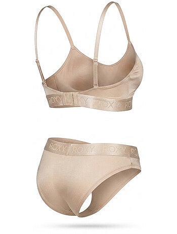 Conjunto Bralette Triangular Braga Mujer Modal ROXY Licencia Oficial