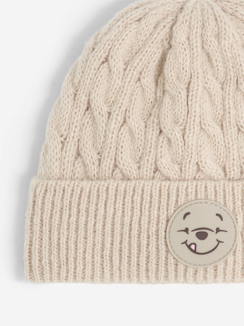 Conjunto bufanda + snood + manoplas 'Disney' - 3 piezas Beige - Kiabi
