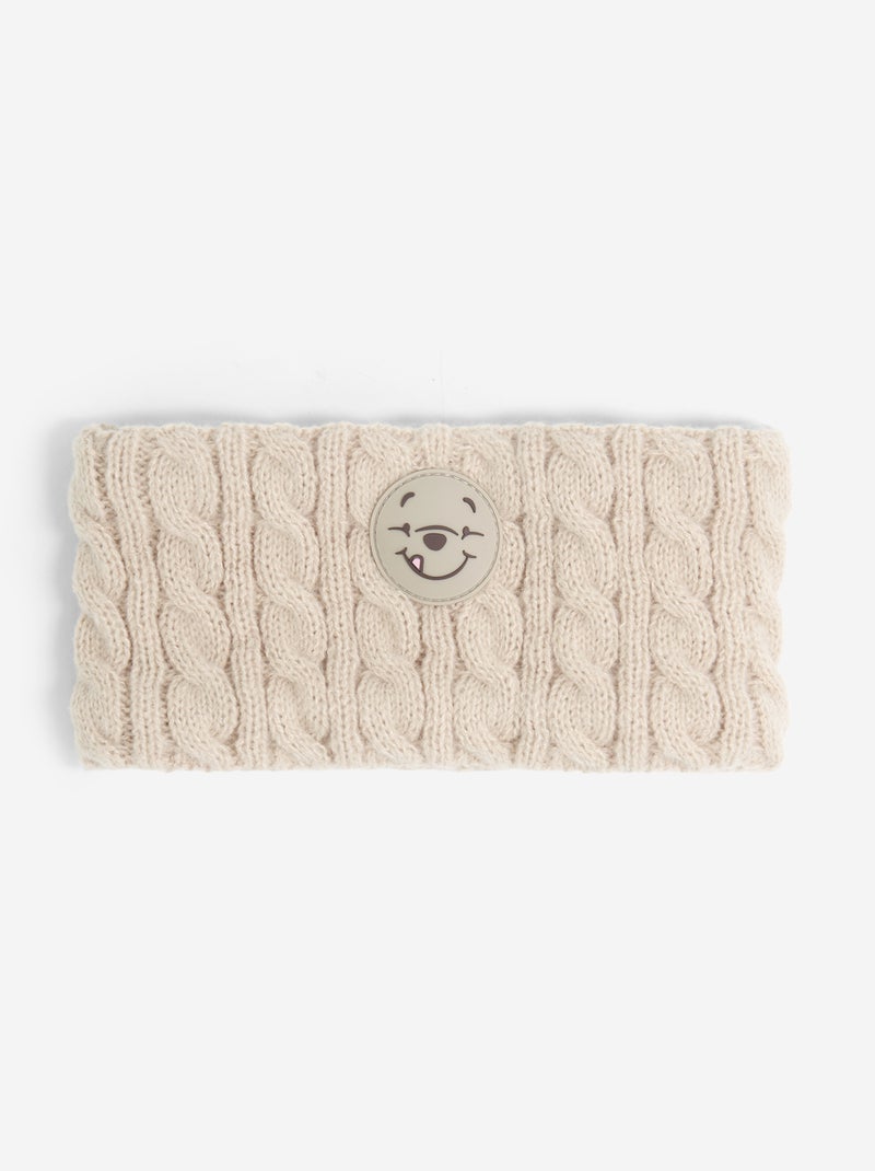 Conjunto bufanda + snood + manoplas 'Disney' - 3 piezas Beige - Kiabi