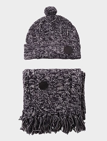 Conjunto bufanda y gorro