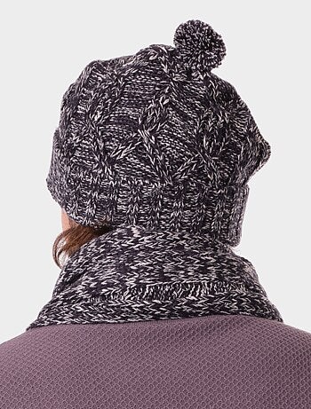 Conjunto bufanda y gorro