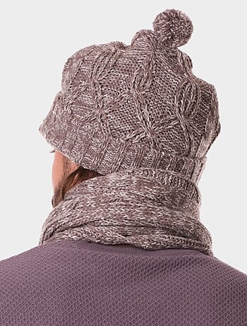 Conjunto bufanda y gorro