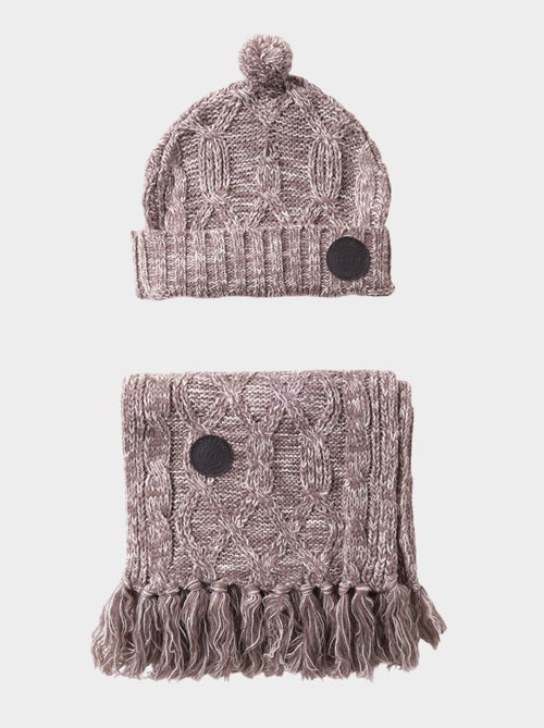 Conjunto bufanda y gorro - Kiabi