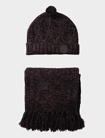 Conjunto bufanda y gorro