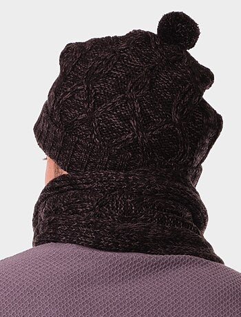 Conjunto bufanda y gorro