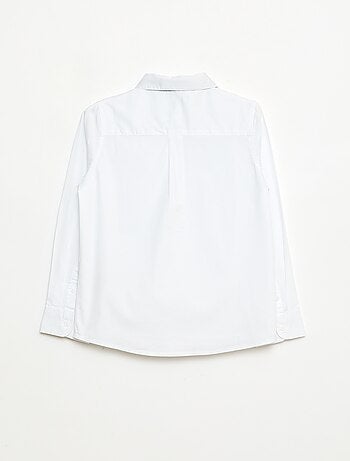 Conjunto camisa + pajarita con velcro - 2 piezas