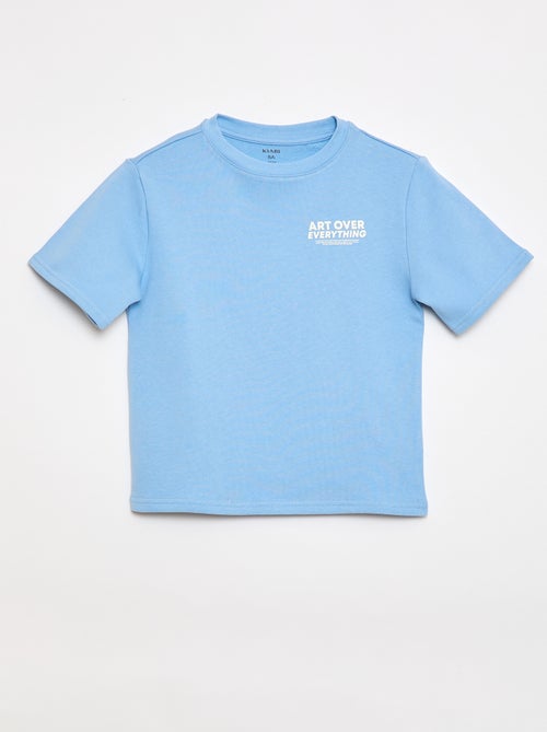 Conjunto camiseta + bermuda - 2 piezas - Kiabi