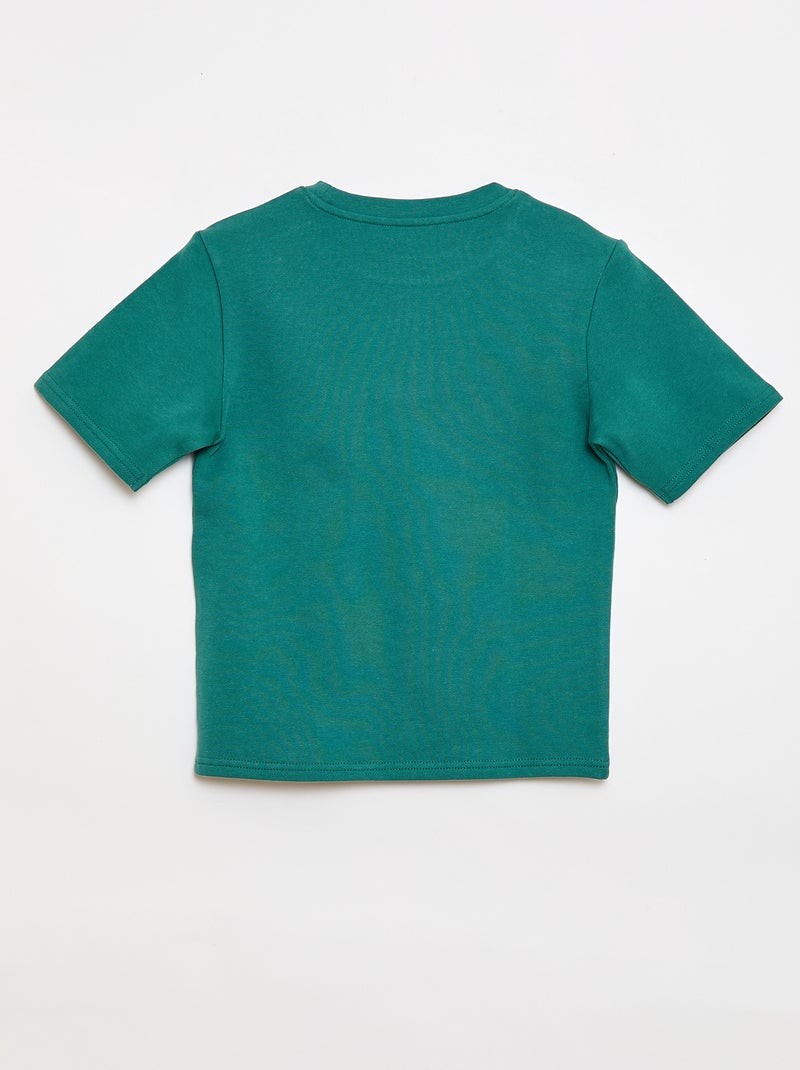 Conjunto camiseta + bermuda - 2 piezas Blanco - Kiabi