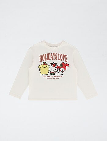 Conjunto camiseta + legging acampanado 'Hello Kitty' - 2 piezas