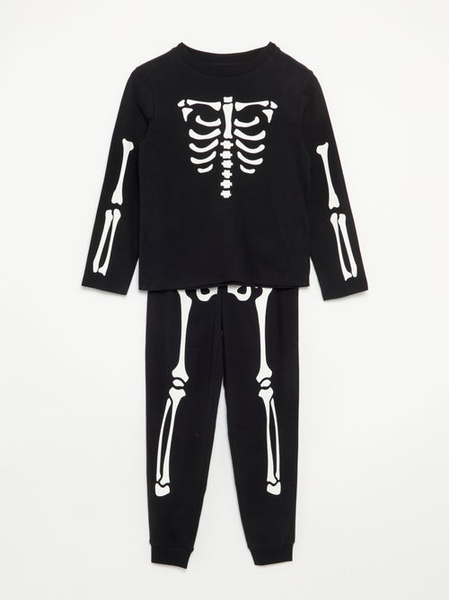 Conjunto camiseta + legging 'Halloween' - 2 piezas - Kiabi Conjunto camiseta + legging 'Halloween' - 2 piezas - Kiabi