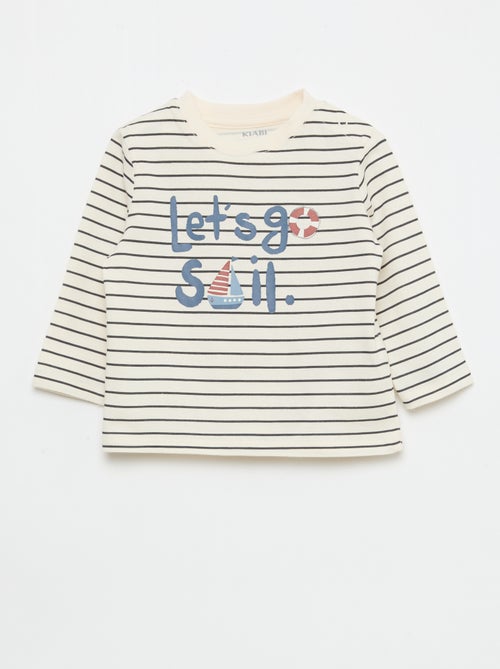 Conjunto camiseta + pantalón - 2 piezas - Kiabi