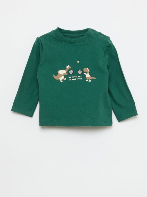 Conjunto camiseta + pantalón - 2 piezas - Kiabi