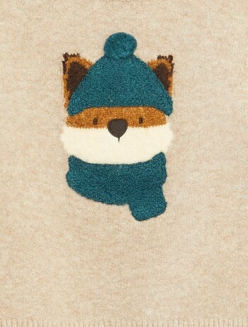 Conjunto camiseta + pantalón - estampado de zorro