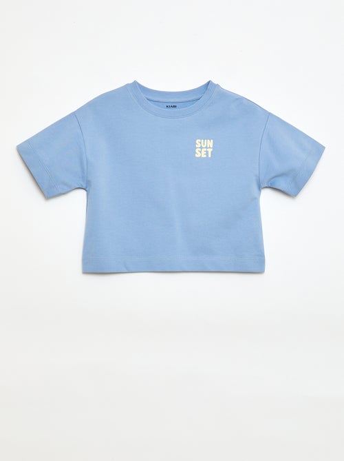 Conjunto Camiseta + Pantalón Corto - 2 piezas - Kiabi