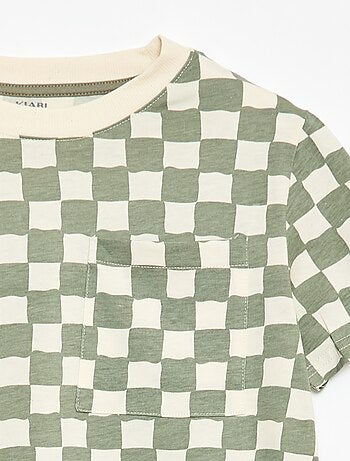 Conjunto camiseta + pantalón corto - 2 piezas