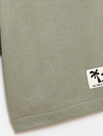 Conjunto camiseta + pantalón corto - 2 piezas