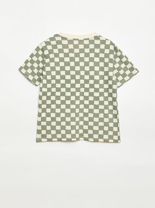 Conjunto camiseta + pantalón corto - 2 piezas - Kiabi