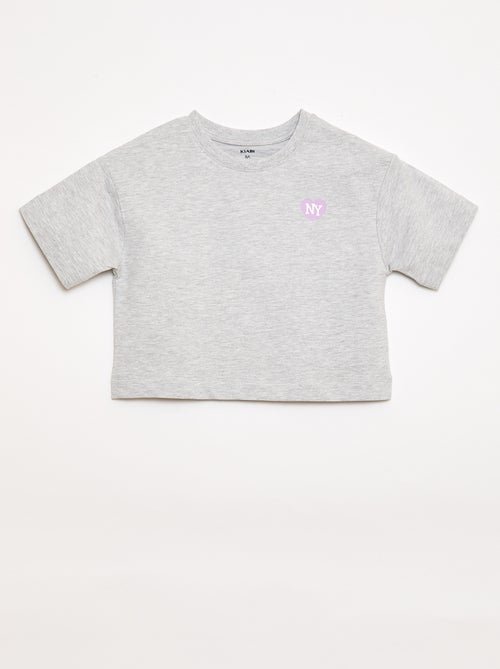 Conjunto Camiseta + Pantalón Corto - 2 piezas - Kiabi