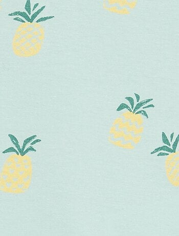 Conjunto camiseta + pantalón corto con estampado - 2 piezas