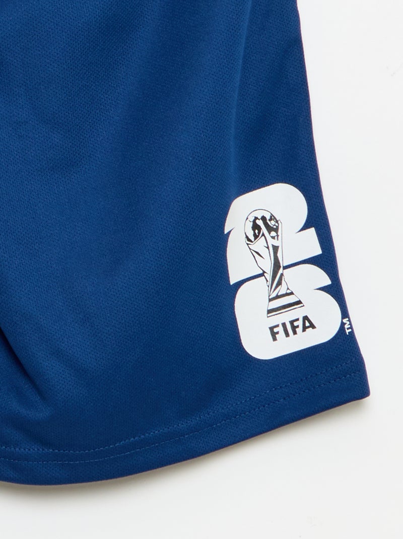Conjunto camiseta + pantalón corto con licencia oficial de la Copa Mundial de la FIFA 26™ - Brasil Amarillo - Kiabi