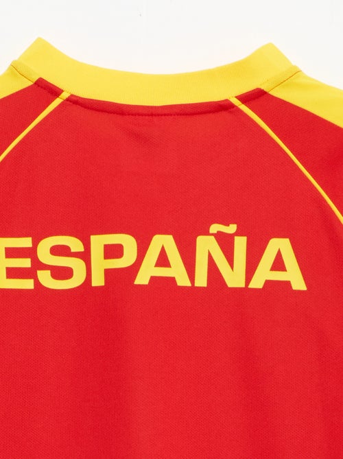 Conjunto camiseta + Pantalón corto con licencia oficial de la Copa Mundial de la FIFA 26™ - España - Kiabi Conjunto camiseta + Pantalón corto con licencia oficial de la Copa Mundial de la FIFA 26™ - España - Kiabi
