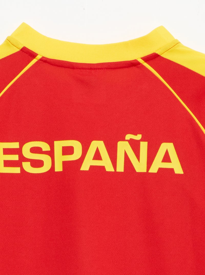Conjunto camiseta + Pantalón corto con licencia oficial de la Copa Mundial de la FIFA 26™ - España Rojo - Kiabi
