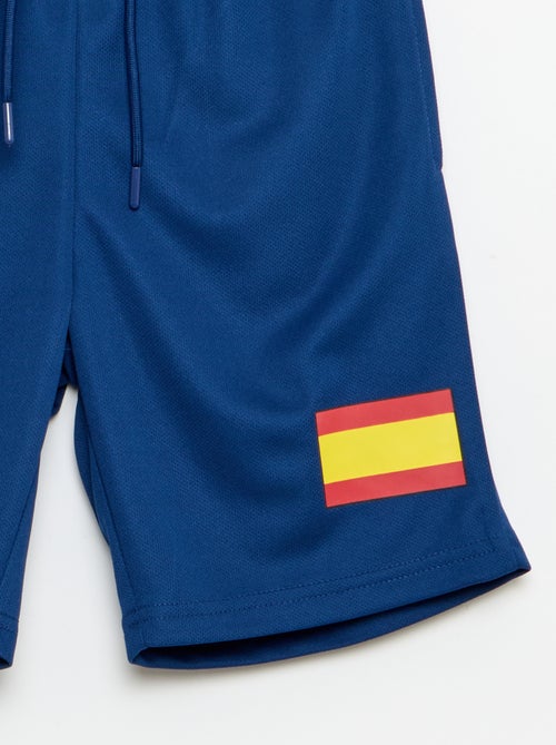 Conjunto camiseta + Pantalón corto con licencia oficial de la Copa Mundial de la FIFA 26™ - España - Kiabi Conjunto camiseta + Pantalón corto con licencia oficial de la Copa Mundial de la FIFA 26™ - España - Kiabi