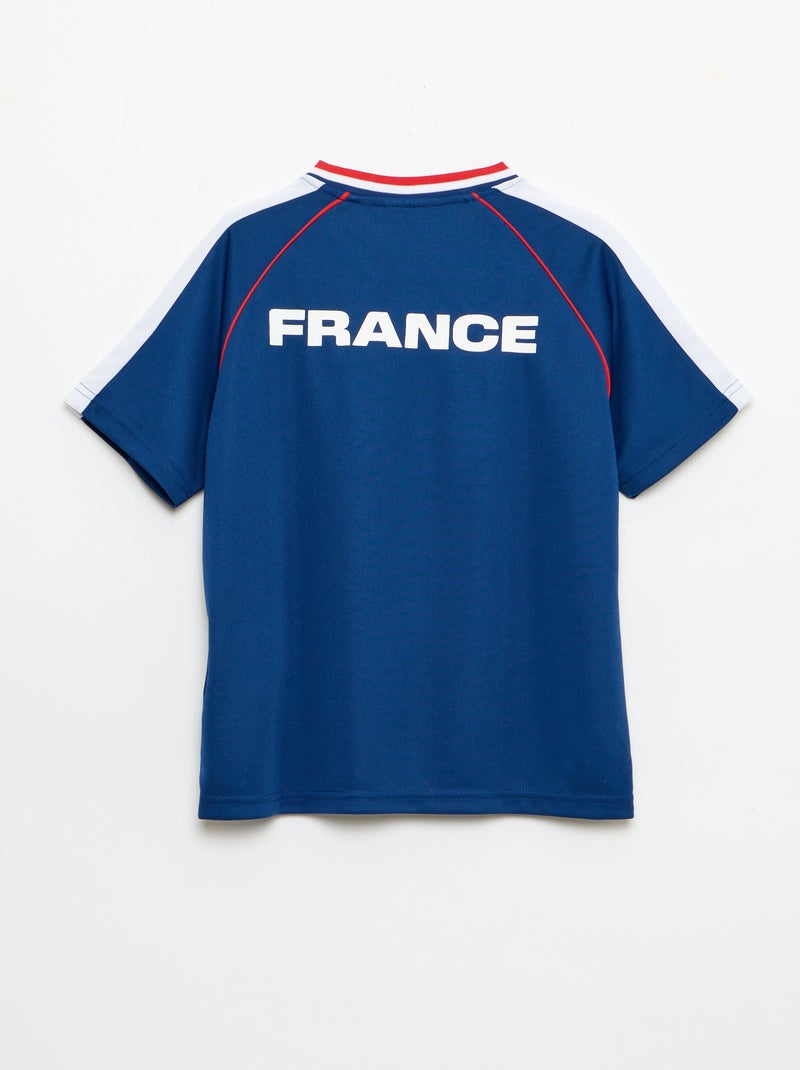 Conjunto camiseta + Pantalón corto con licencia oficial de la Copa Mundial de la FIFA 26™ - Francia Azul - Kiabi