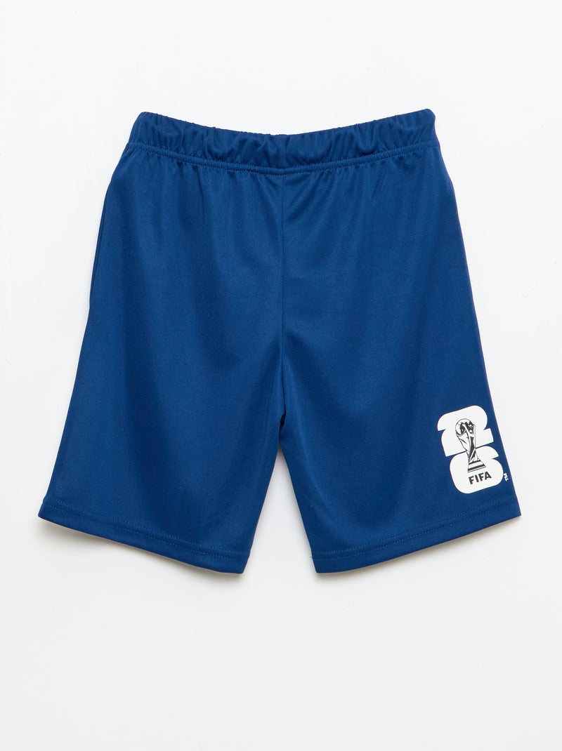 Conjunto camiseta + Pantalón corto con licencia oficial de la Copa Mundial de la FIFA 26™ - Francia Azul - Kiabi