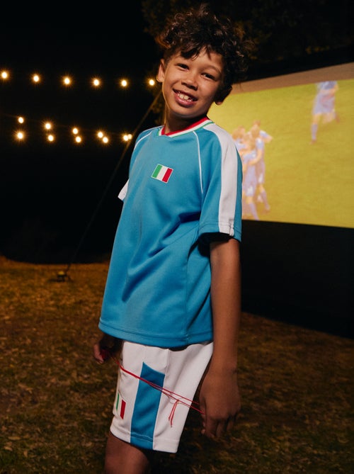 Conjunto camiseta + pantalón corto con licencia oficial de la Copa Mundial de la FIFA 26™ - Italia - Kiabi