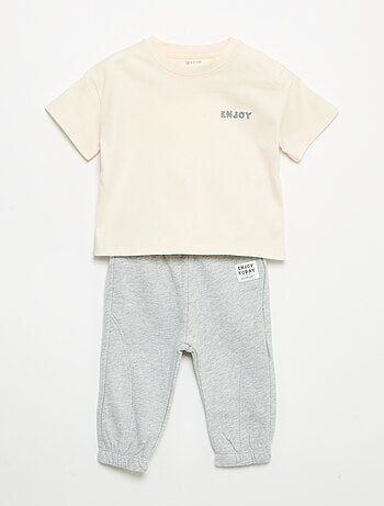 Conjunto Camiseta + pantalón de chándal