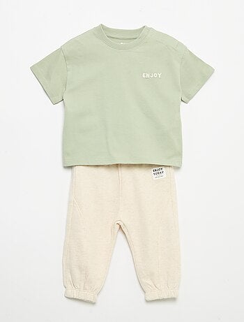 Conjunto Camiseta + pantalón de chándal