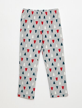 Conjunto camiseta + pantalón de forro polar - 2 piezas