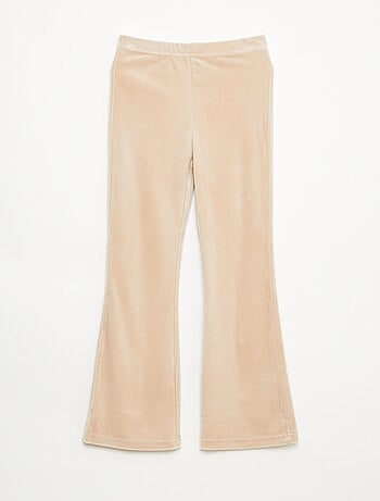 Conjunto camiseta + pantalón de terciopelo - 2 piezas