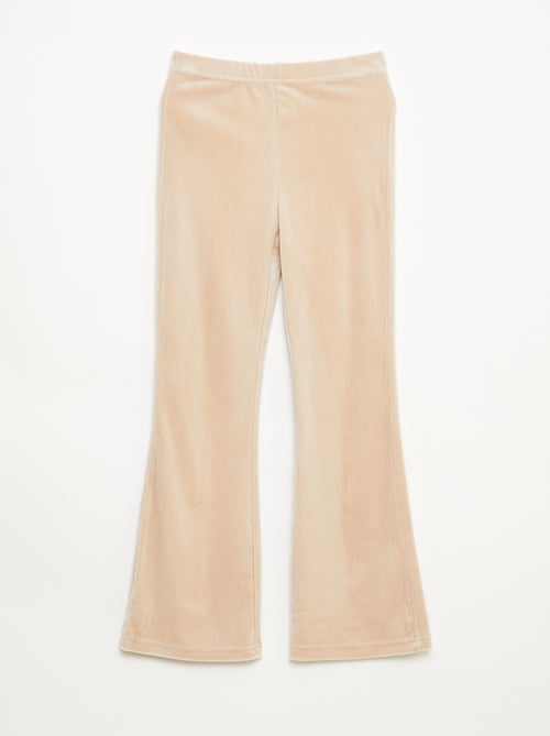 Conjunto camiseta + pantalón de terciopelo - 2 piezas - Kiabi Conjunto camiseta + pantalón de terciopelo - 2 piezas - Kiabi