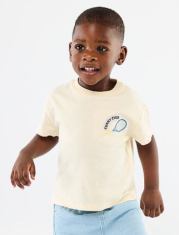 Conjunto camiseta + pantalón denim - 2 piezas