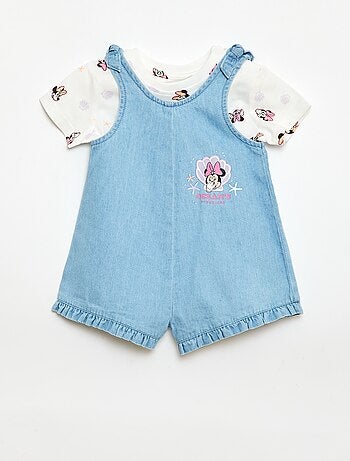 Conjunto camiseta + pelele corto 'Disney' 'Mickey'