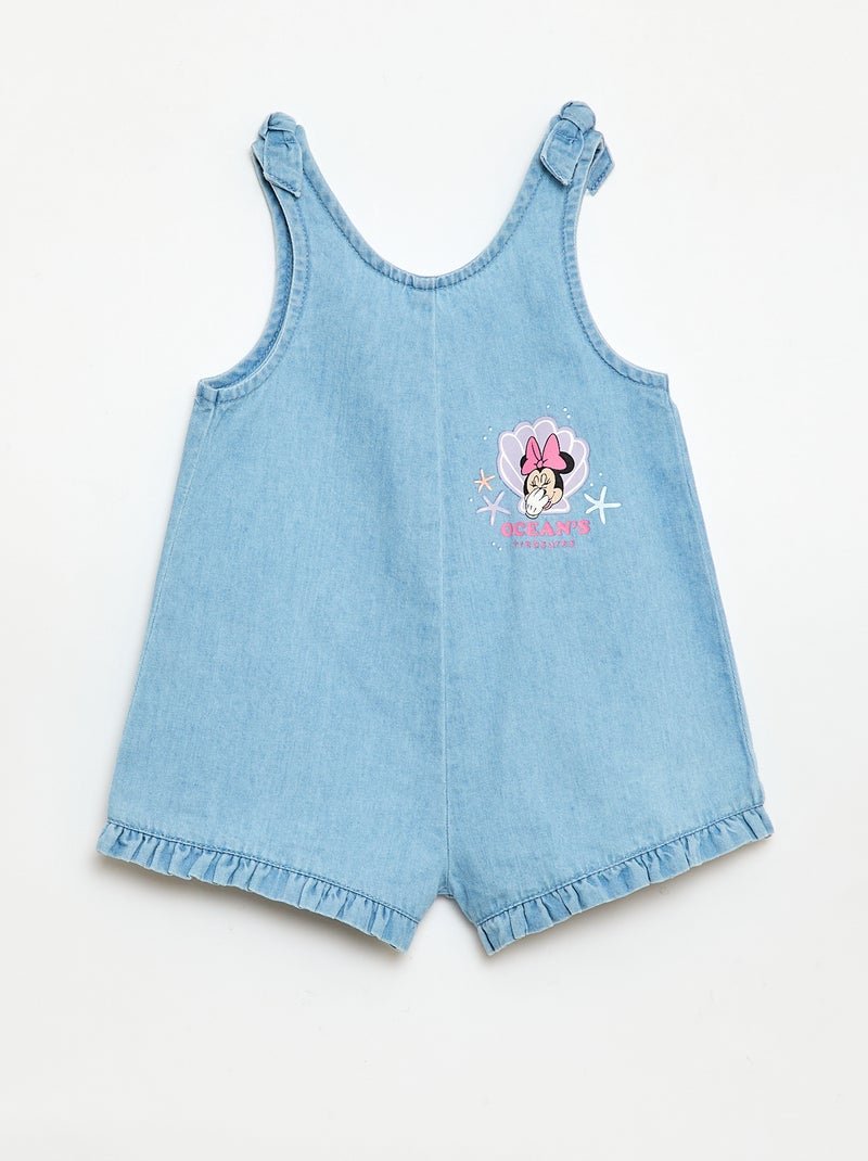 Conjunto camiseta + pelele corto 'Disney' 'Mickey' Blanco - Kiabi