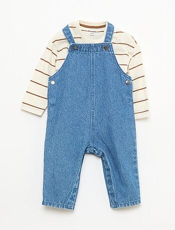 Conjunto camiseta + peto - 2 piezas