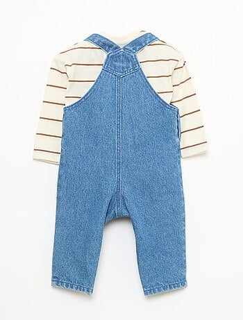 Conjunto camiseta + peto - 2 piezas