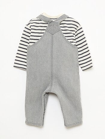 Conjunto camiseta + peto - 2 piezas