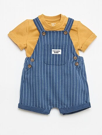 Conjunto camiseta + peto 'Disney' 'Mickey' - 2 piezas