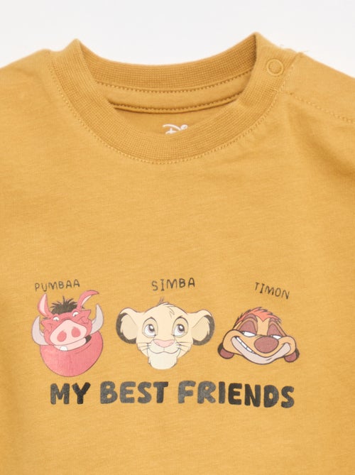 Conjunto camiseta + peto "Disney" "El Rey León" - 2 piezas - Kiabi