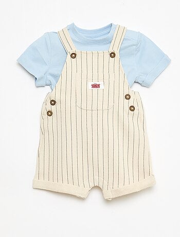 Conjunto camiseta + peto 'Disney' 'Mickey' - 2 piezas