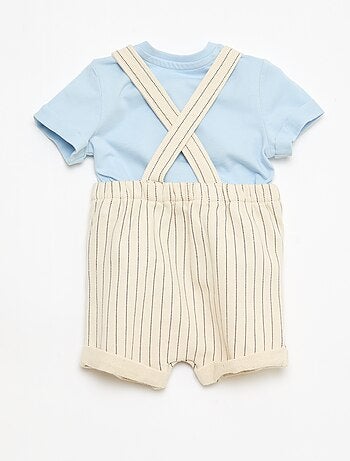 Conjunto camiseta + peto 'Disney' 'Mickey' - 2 piezas