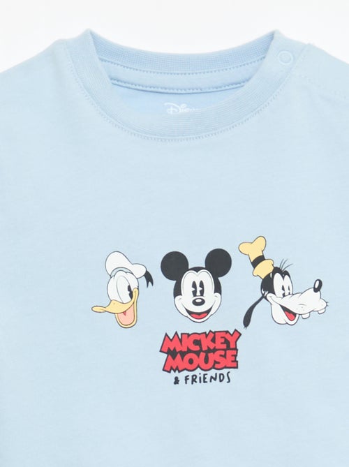 Conjunto camiseta + peto 'Disney' 'Mickey' - 2 piezas - Kiabi
