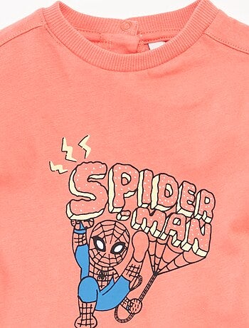 Conjunto camiseta + short 'Spider-Man' 'Marvel' - 2 piezas