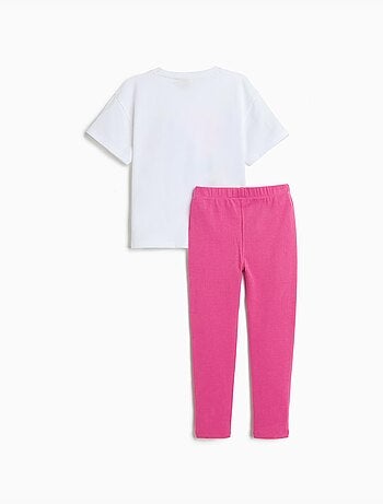 Conjunto camiseta y leggings Stitch, MO Fashion