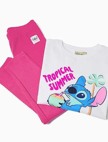 Conjunto camiseta y leggings Stitch, MO Fashion